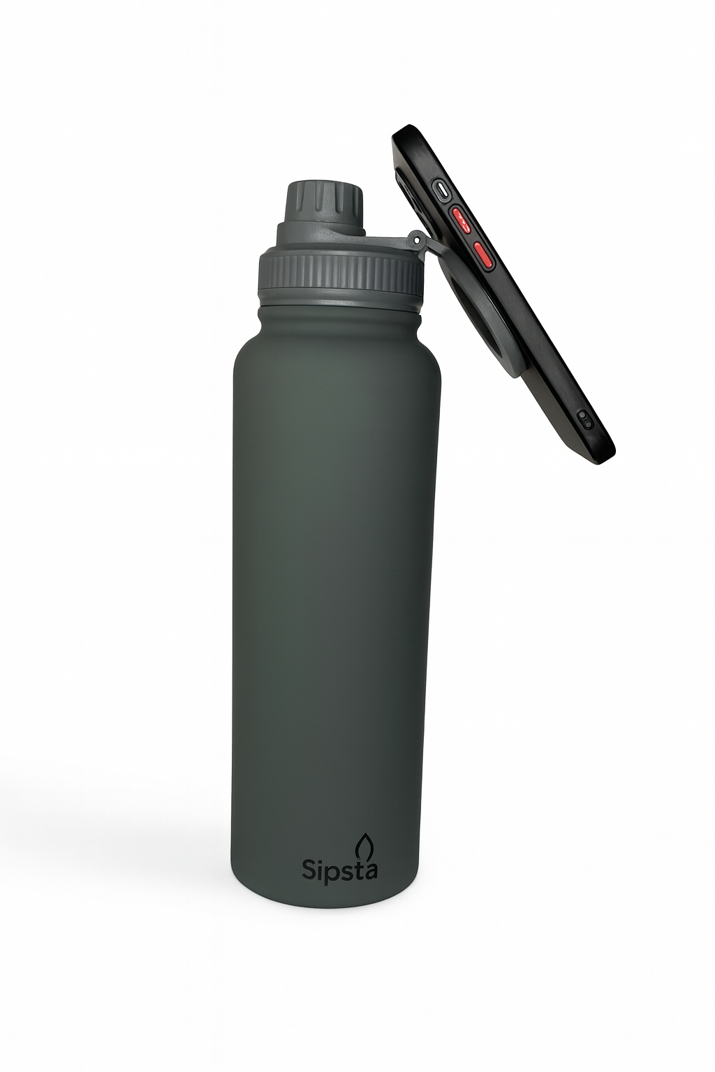 Sipsta Max – 1200ml | Magnetic Phone Holder