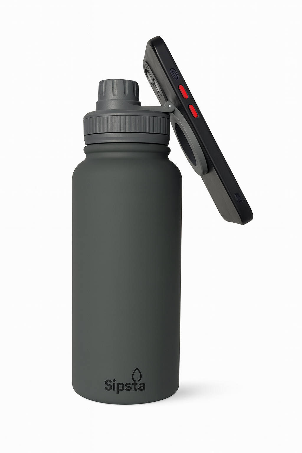 Sipsta Max – 1000ml | Magnetic Phone Holder