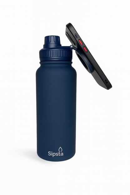 Sipsta Max – 1000ml | Magnetic Phone Holder